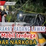 Aliansi Masyarakat Saba Na Tolu Kabupaten Padang Lawas Utara,Membakar Mobil Terduga Pelaku Pengedar Narkoba