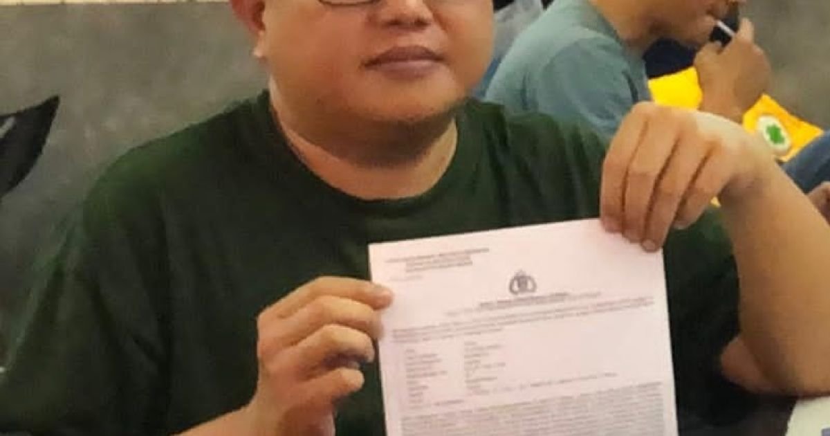 Pelapor Dugaan Tipugelap, Minta Terlapor Ditangkap Dan Ditetapkan Tersangka