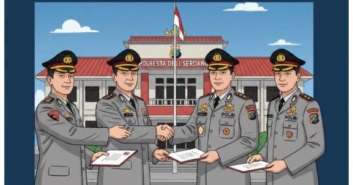 Mutasi petugas Polresta Deli Serdang, Poldasu geser Tiga Kasat dan Kapolsek