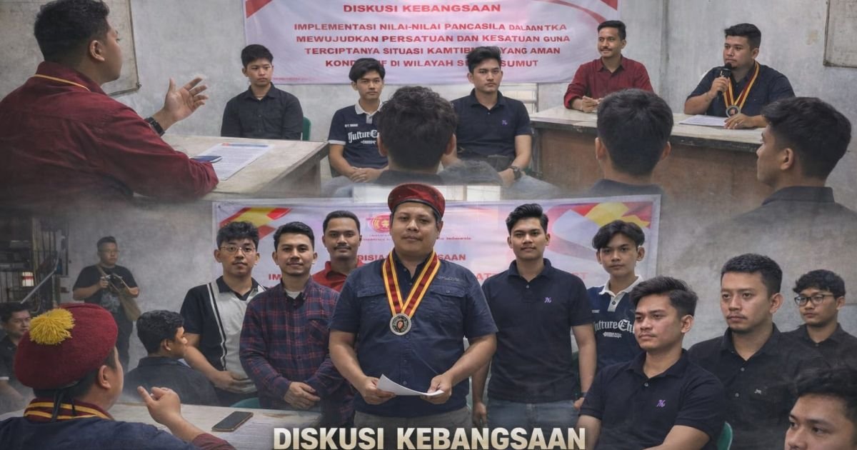 Mahasiswa Katolik Republik Indonesia (PMKRI) Komisariat Daerah Sumut-NAD menggelar diskusi kebangsaan