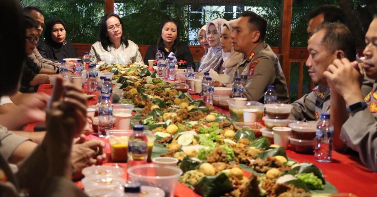 Kapolres Binjai Buka Puasa Bersama Pejabat Utama, Jelang Pergeseran Pasukan Ops Ketupat Toba 2026