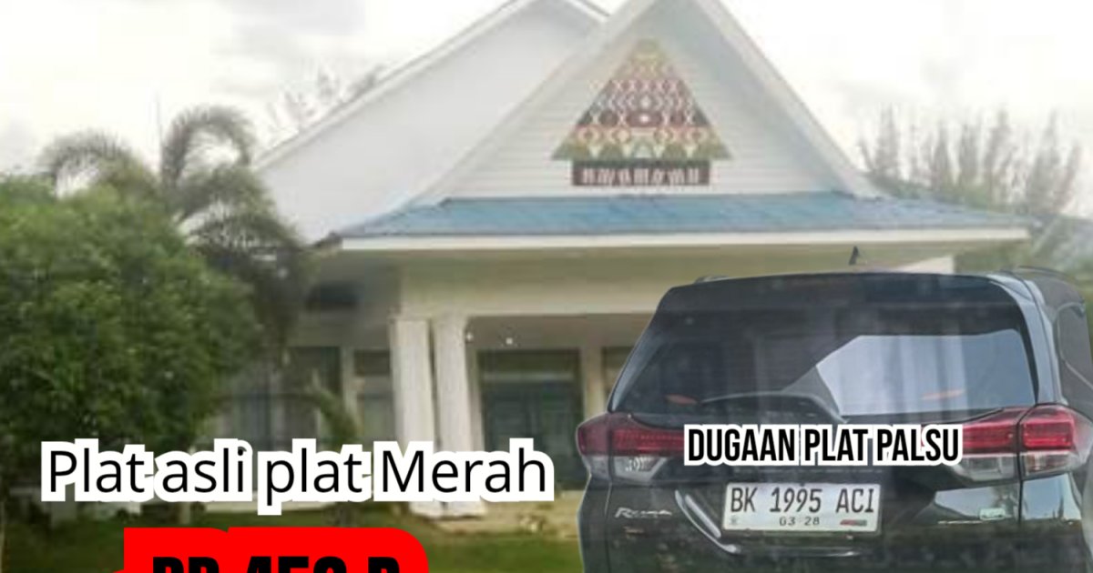 Mobil Dinas Pemkab Mandailing Natal BB 458 T diduga berganti nomor plat BK 1995 ACI, Bupati diminta turun tangan