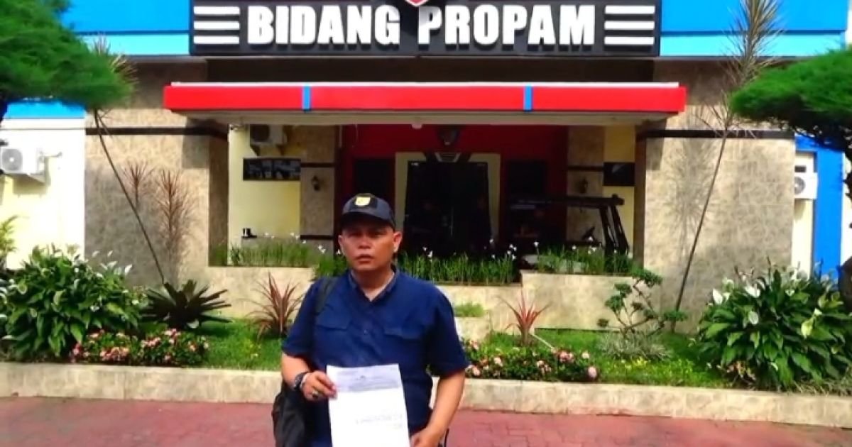 Kecewa dengan dihentikannya kasus laporan penipuan, Johan laporkan Penyidik Polrestabes Medan ke Propam Polda Sumut