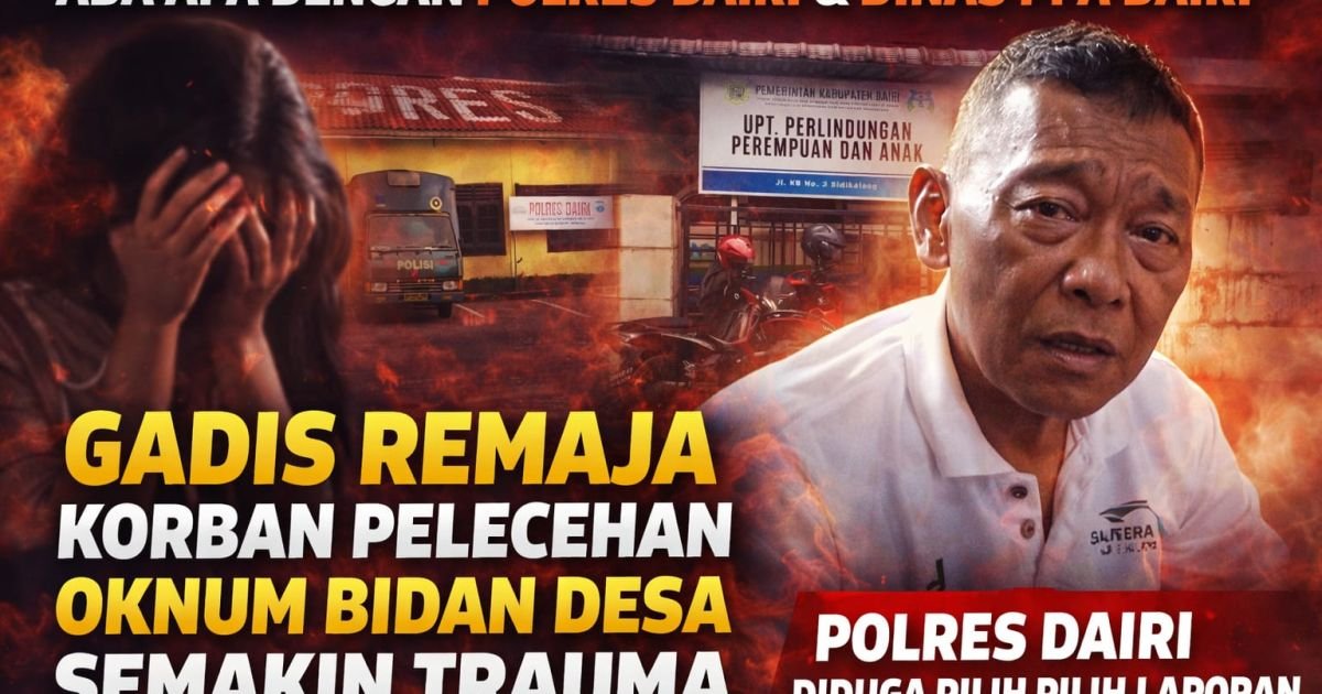 Ada apa dengan Polres Dairi dan Dinas PPA Dairi, Korban p3l3c3han mengaku tambah takut dan trauma