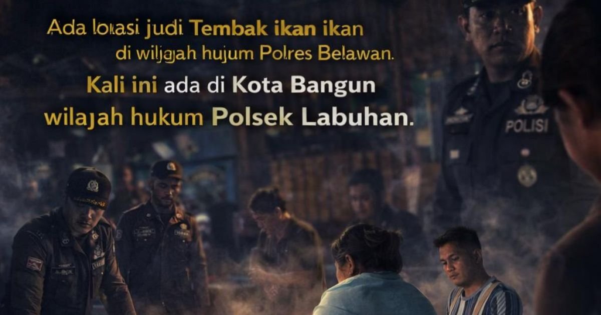Benarkah Polisi tidak bisa menindak lokasi judi, kali ini lokasi judi bebas beroperasi di wilayah hukum Polres Belawan