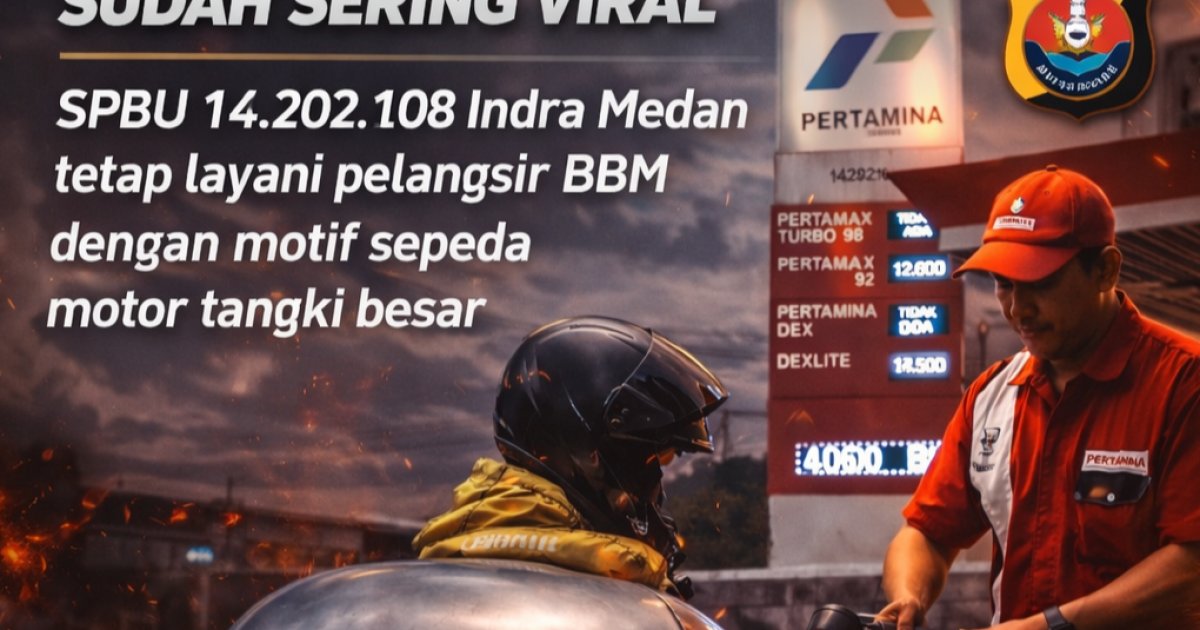 Viral Tak Membuat Jera: Dugaan Penyaluran BBM Subsidi ke Pelangsir di SPBU 14.202.108 Medan Tembung Tetap Berjalan, MOSI Sumut Desak Pertamina & Polda Bertindak
