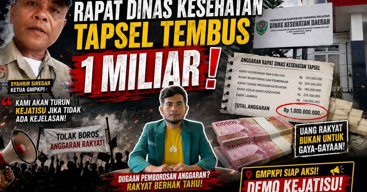 Ketua GMPKP Indonesia Ungkap Anggaran Rapat, Makan/Minum Tidak Efisien Capai 1.076 Milyar Tahun 2026