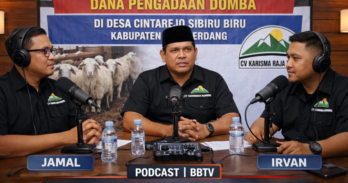 CV Karisma Raja Mandiri angkat bicara tentang dugaan penyalahgunaan dana BUMDes pengadaan Domba di Desa Candirejo Sibiru biru