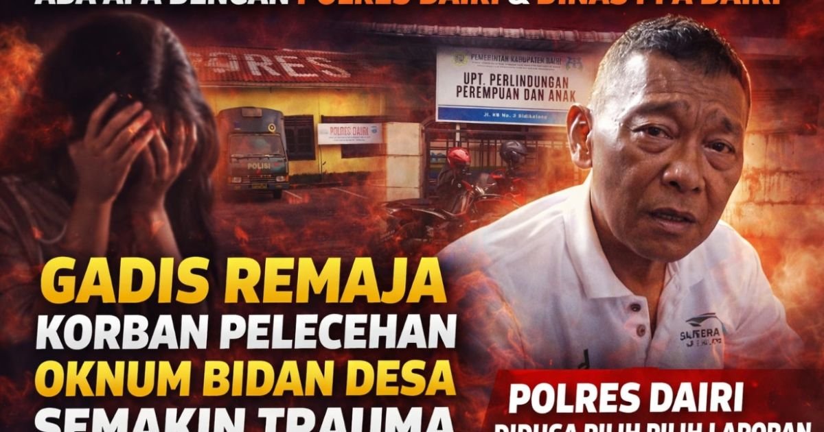 Ada apa dengan Polres Dairi dan Dinas PPA Dairi, Korban p3l3c3han mengaku tambah takut dan trauma