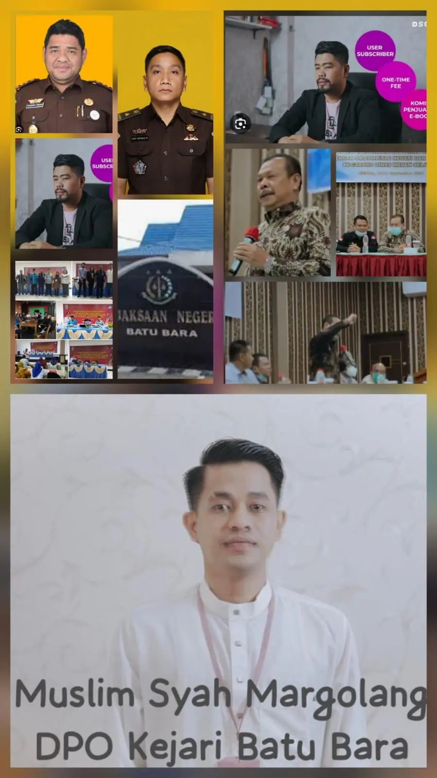 Hampir Setahun Muslim Syah Margolang Buron, Kejati Sumut Didesak Ambil Alih Pengawasan dan Percepat Penangkapan DPO Korupsi Disdik Batu Bara