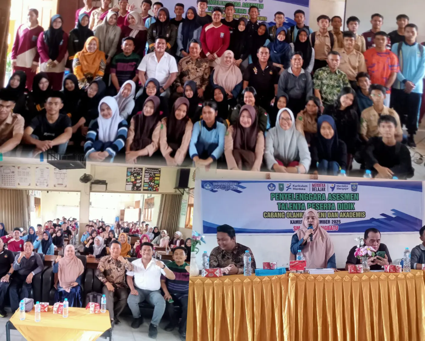 SMAN 1 Ujung Batu Gelar Asesmen Talenta Siswa di Bidang Olahraga, Seni, dan Akademik