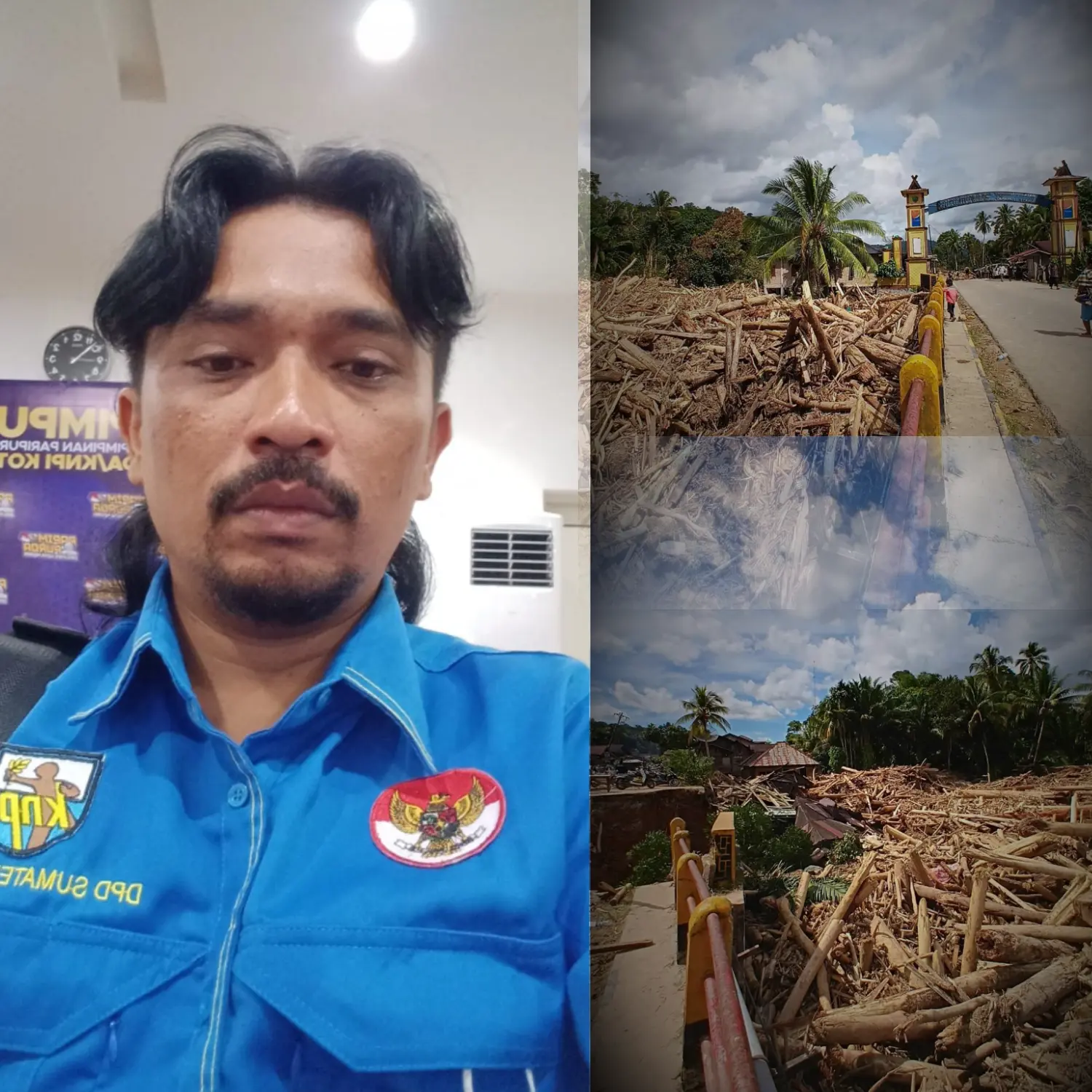 Muhammad Zulfahri Tanjung sebut kerusakan Ekosistem Hutan di Hulu mengakibatkan Banjir Bandang dan tanah longsor