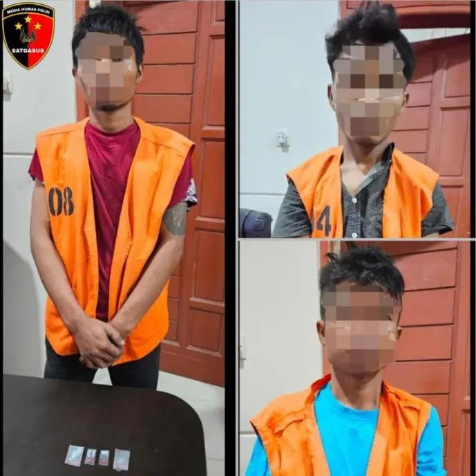 Polresta Deli Serdang Tangkap Warga Batang kuis Pelaku Peredaran Narkoba