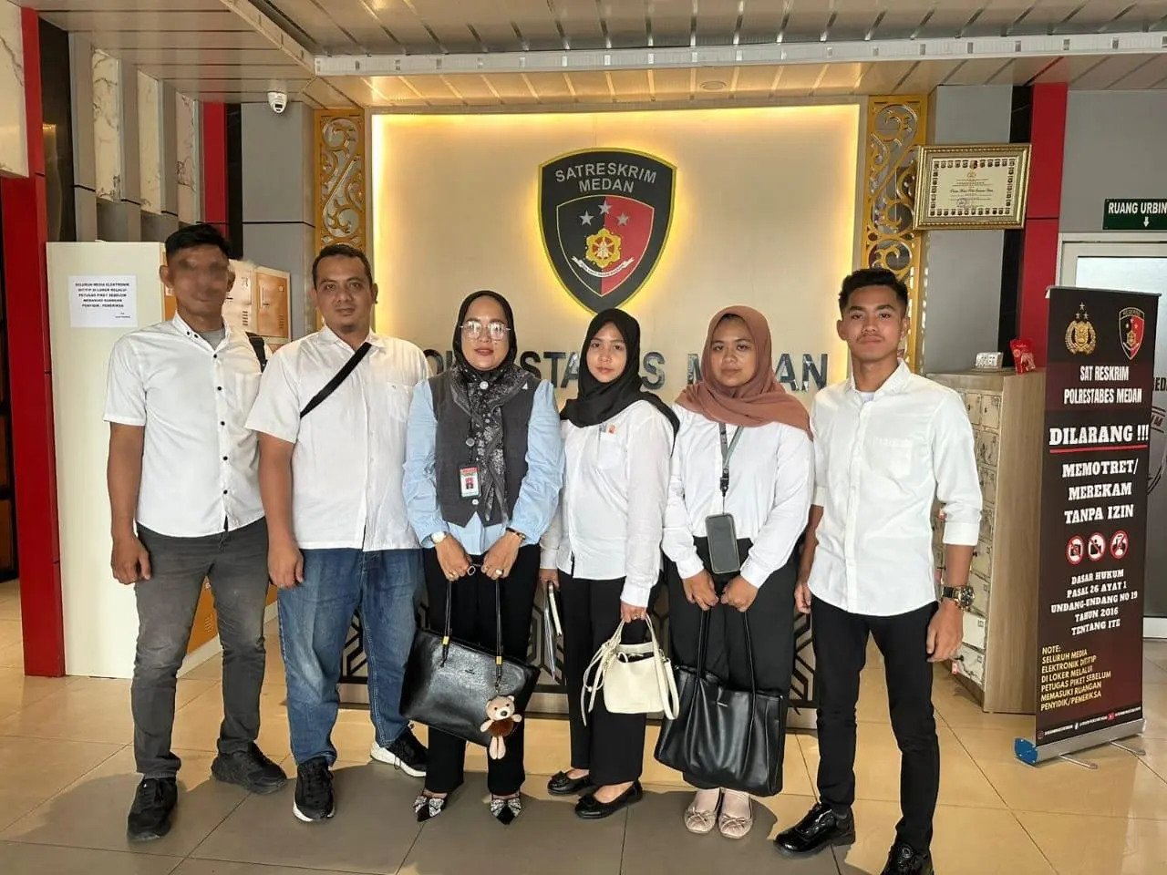 Laporan Polisi Penganiayaan Wartawan Jalan Ditempat: Kuasa Hukum Beserta Team Mendatangi Polrestabes Medan