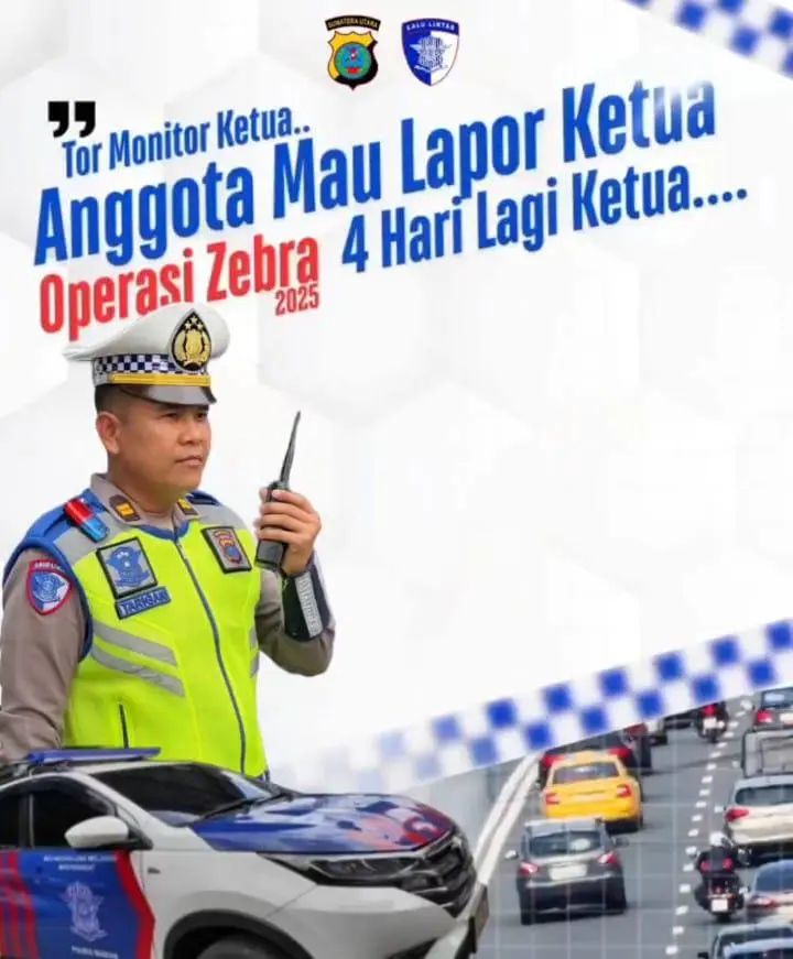 Korlantas Polri, Akan Menggelar Operasi Zebra 2025 Di Seluruh Indonesia