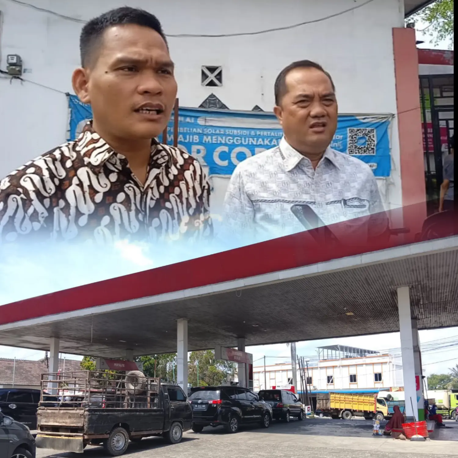 Komisi III DPRD Tebing Tinggi Kecewa Kunjungi SPBU 14.206.183 Simpang Rambung Kota Tebing Tinggi 