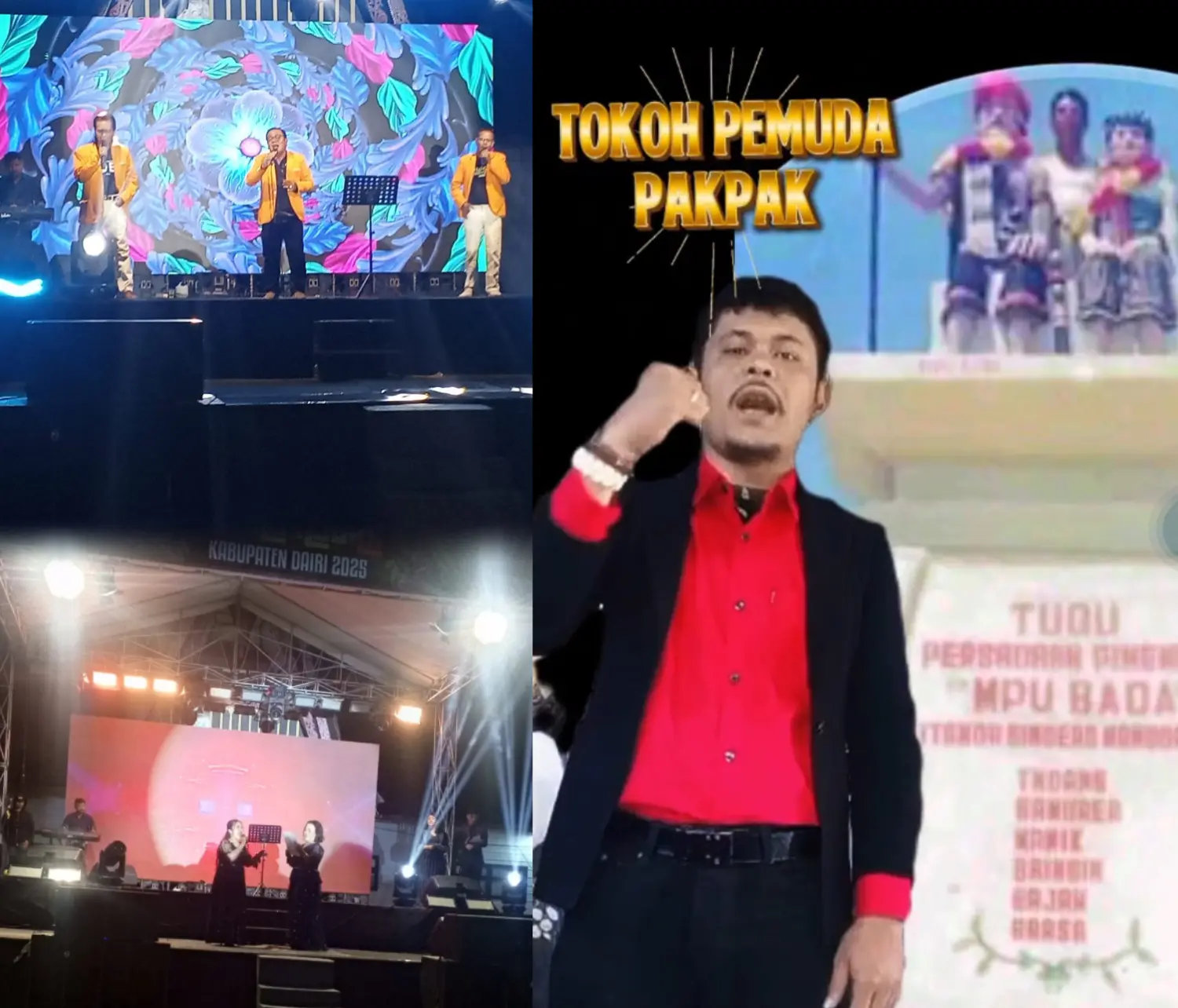 Protes Ahmad Padang di pesta 