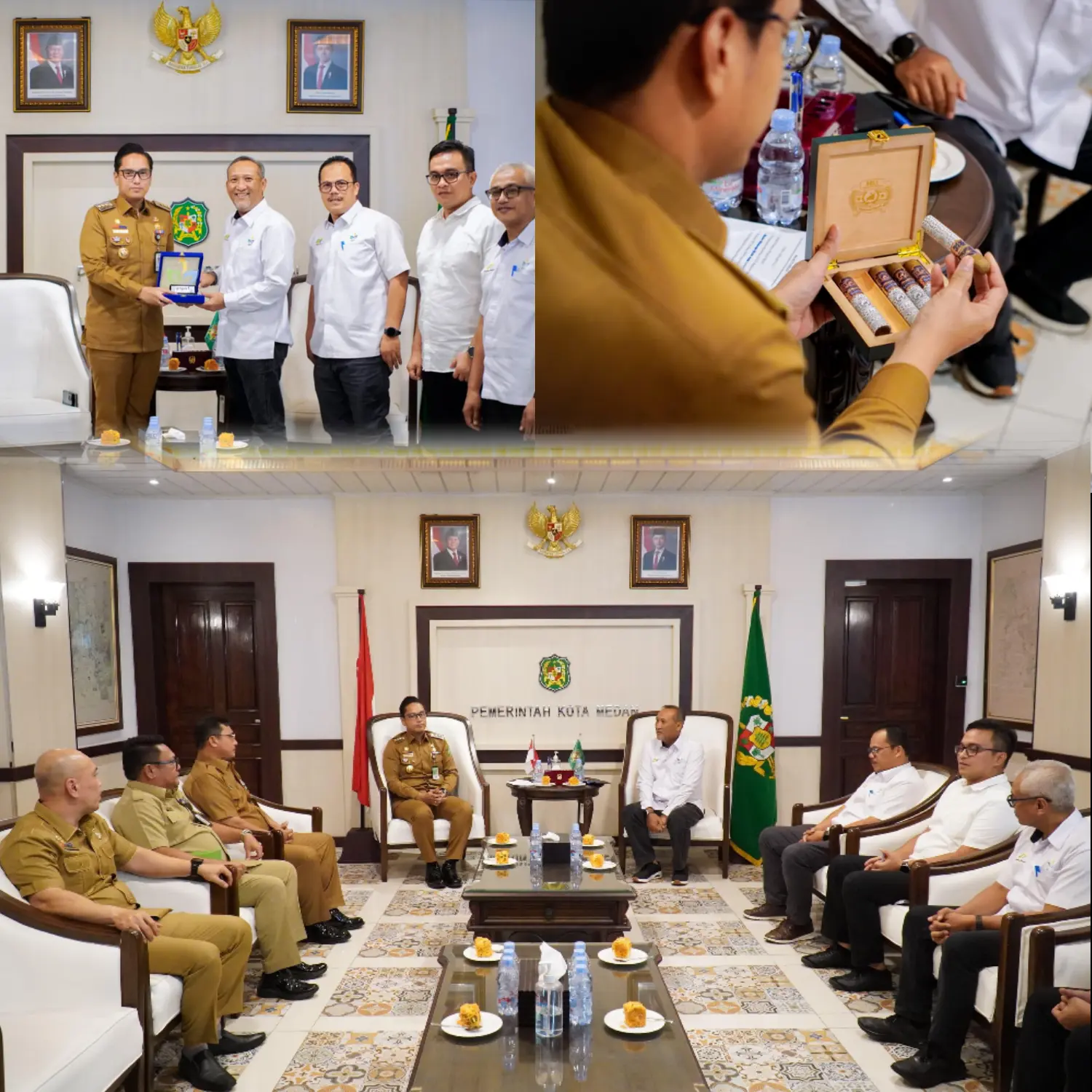 Region Head PTPN I Regional 1 Bersilaturahmi dengan Wali Kota Medan